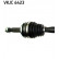 Eje de transmisión VKJC 6423 SKF, Miniatura 2