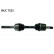 Eje de transmisión VKJC 7223 SKF