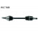 Eje de transmisión VKJC 7688 SKF