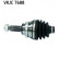 Eje de transmisión VKJC 7688 SKF, Miniatura 2