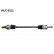 Eje de transmisión VKJC 8011 SKF