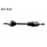 Eje de transmisión VKJC 8135 SKF