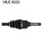 Eje de transmisión VKJC 8331 SKF, Miniatura 3