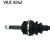 Eje de transmisión VKJC 8342 SKF, Miniatura 3
