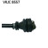 Eje de transmisión VKJC 8557 SKF, Miniatura 3