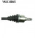 Eje de transmisión VKJC 8865 SKF, Miniatura 4