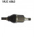 EJE DE TRANSMISIÓN VOLVO VKJC 4863 SKF, Miniatura 3