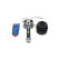 Kit de reparación de junta homocinética, eje de transmisión CV-1505 Kavo parts, Miniatura 4