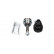 Kit de reparación de junta homocinética, eje de transmisión CV-3023 Kavo parts, Miniatura 4