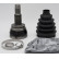 Kit de reparación de junta homocinética, eje de transmisión GKNJ30032 Spidan, Miniatura 2
