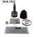 Kit de reparación de junta homocinética, eje de transmisión VKJA 3932 SKF, Miniatura 2