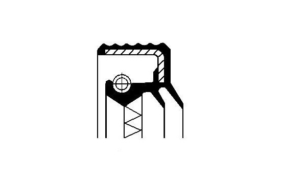 Sello de aceite, cubo de rueda, Imagen 3