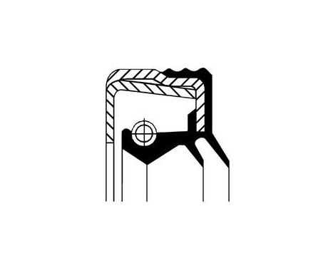 Sello de aceite, cubo de rueda