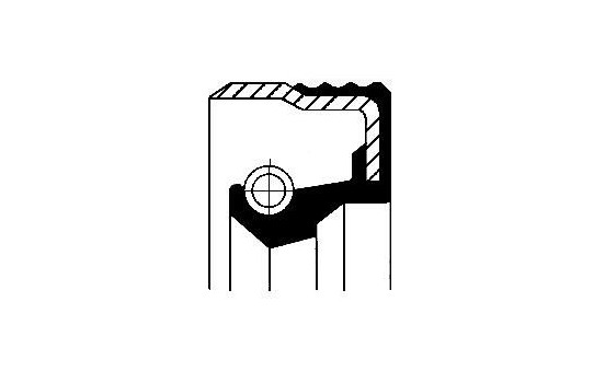 Sello de aceite, cubo de rueda