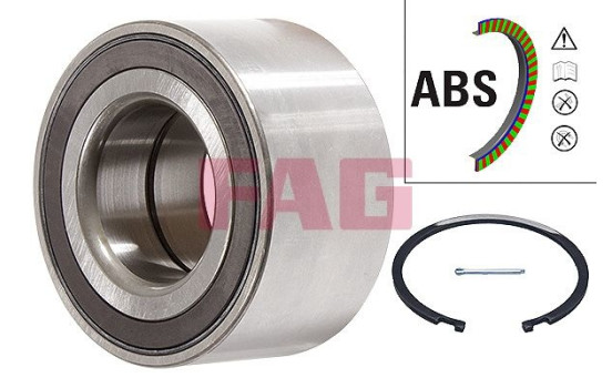 Cojinete de rueda NISSAN 713 6330 60 FAG, Imagen 2