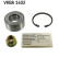 Cojinete de rueda VKBA 1402 SKF