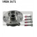 Cojinete de rueda VKBA 3671 SKF