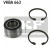 Cojinete de rueda VKBA 663 SKF