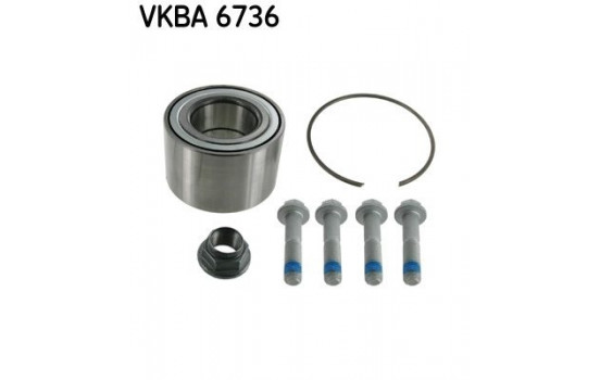 Cojinete de rueda VKBA 6736 SKF