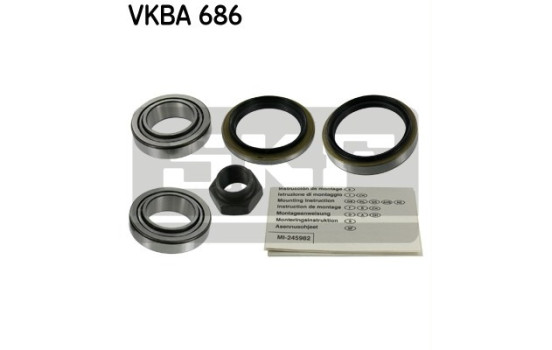Cojinete de rueda VKBA 686 SKF
