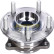 Cubo de rueda KK-29028 Japanparts, Miniatura 2
