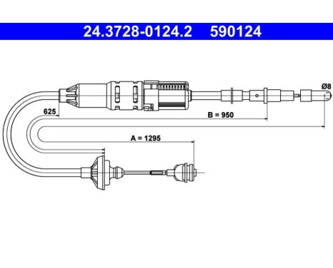 Cable de embrague