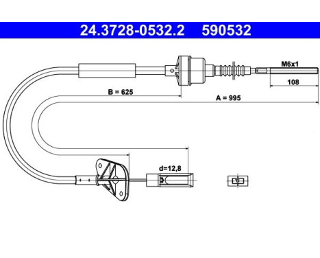 Cable de embrague