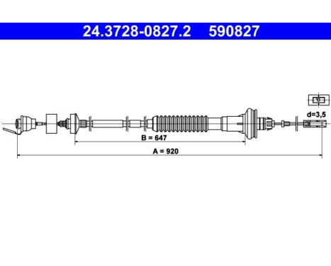 Cable de embrague