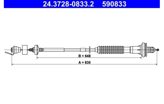 Cable de embrague