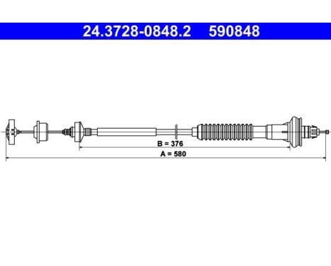 Cable de embrague