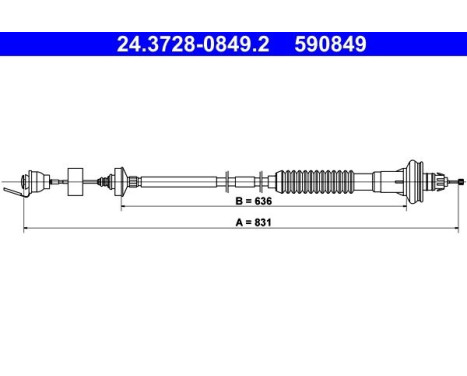 Cable de embrague