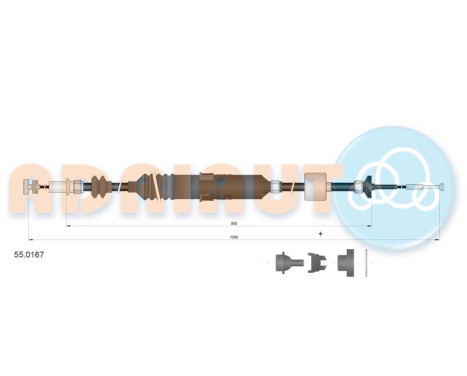 Cable de embrague