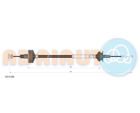 Cable de embrague