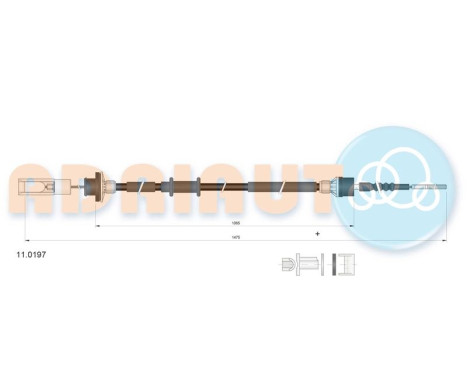 Cable de embrague
