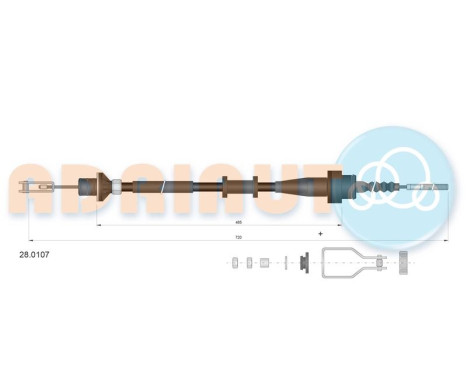 Cable de embrague
