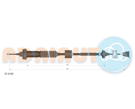 Cable de embrague