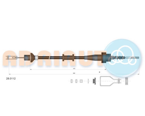 Cable de embrague