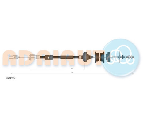 Cable de embrague