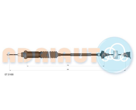 Cable de embrague