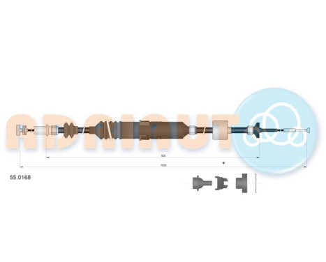 Cable de embrague