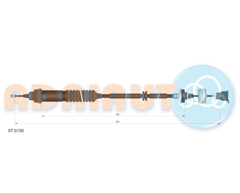 Cable de embrague
