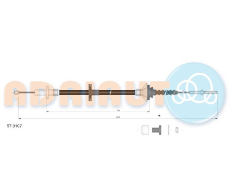 Cable de embrague