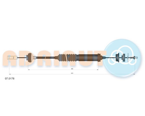 Cable de embrague