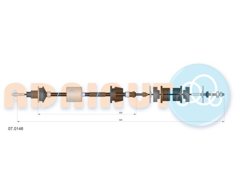 Cable de embrague