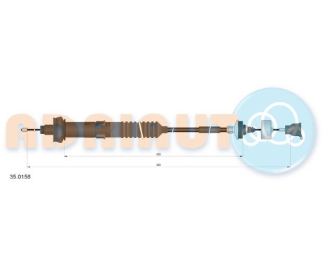 Cable de embrague