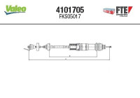 Cable de embrague