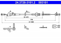 CABLE DEL EMBRAGUE COMIDO