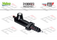 Cilindro esclavo, embrague 3100023 Valeo
