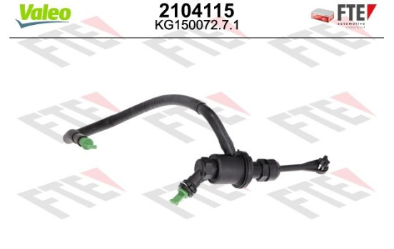 Cilindro maestro, embrague 2104115 Valeo