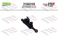 Cilindro maestro, embrague 2104319 Valeo